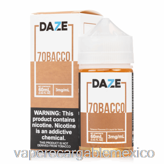 Vape Recargable 7obacco - 7 Daze E-líquido - 60ml 12mg